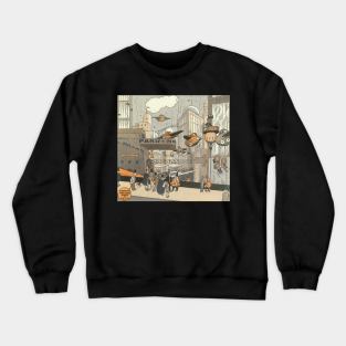 Vintage Science Fiction Crewneck Sweatshirt